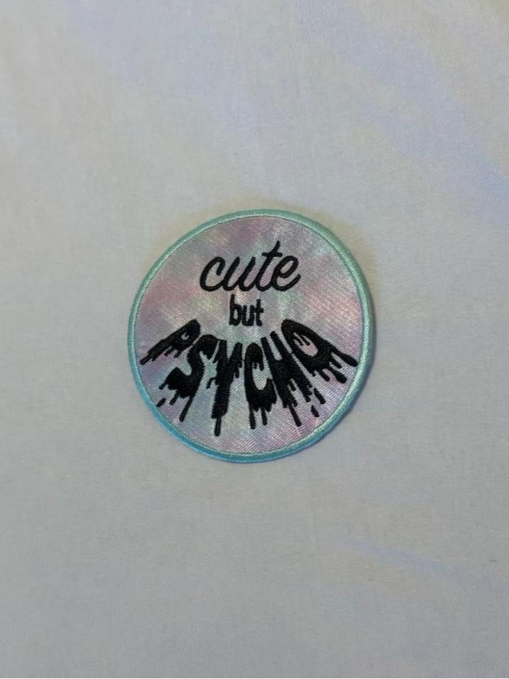 NEW Cute But Psycho Patch